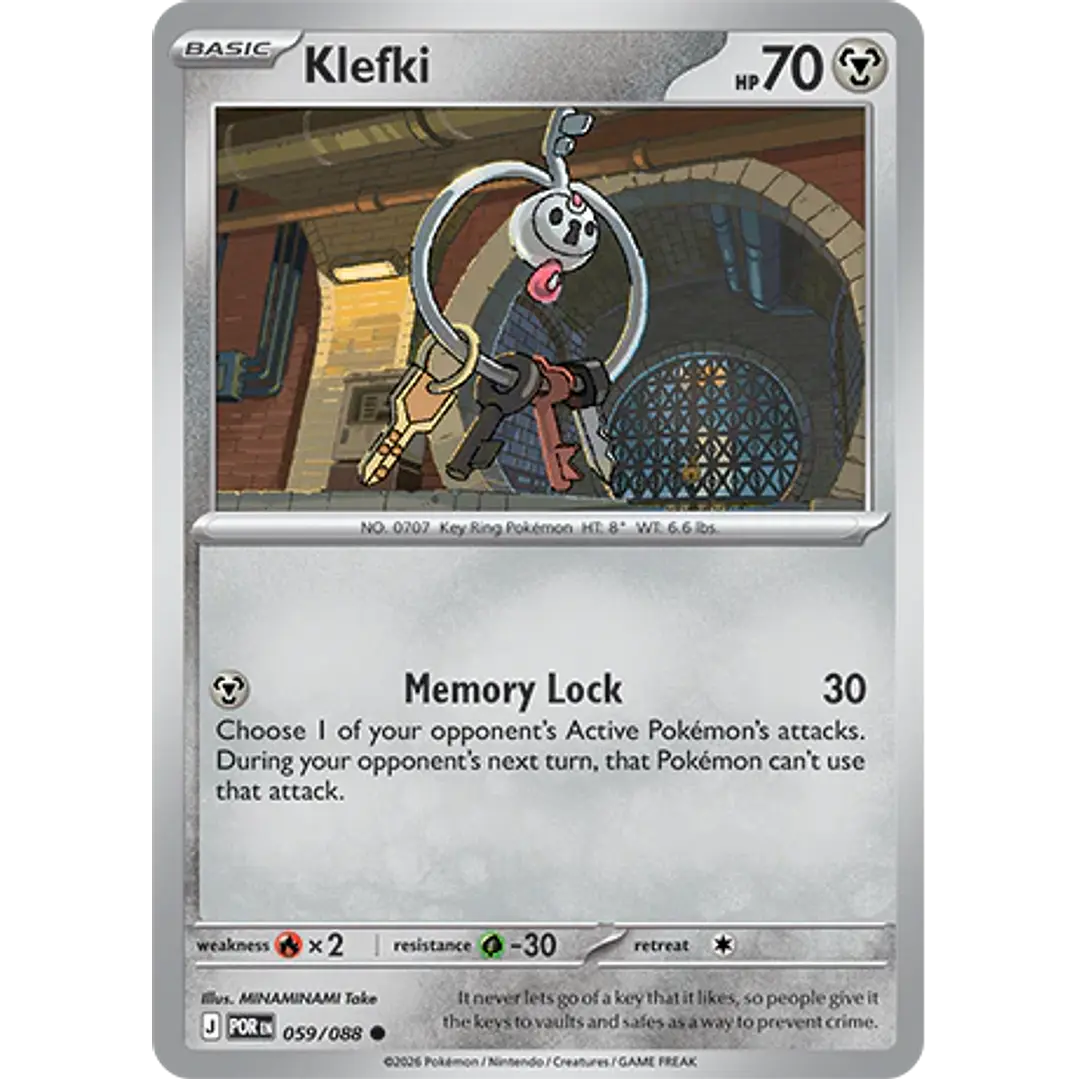 Klefki #59/88 Perfect Order 1