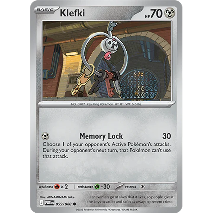 Klefki #59/88 Perfect Order 1