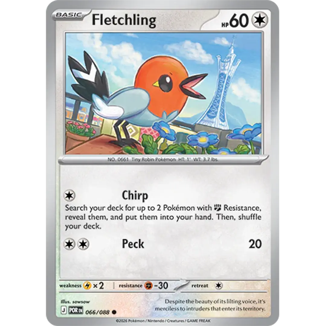 Fletchling #66/88 Perfect Order 1