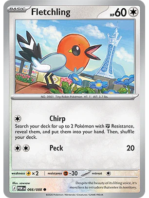 Fletchling #66/88 Perfect Order