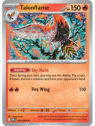 Talonflame #14/88 Perfect Order