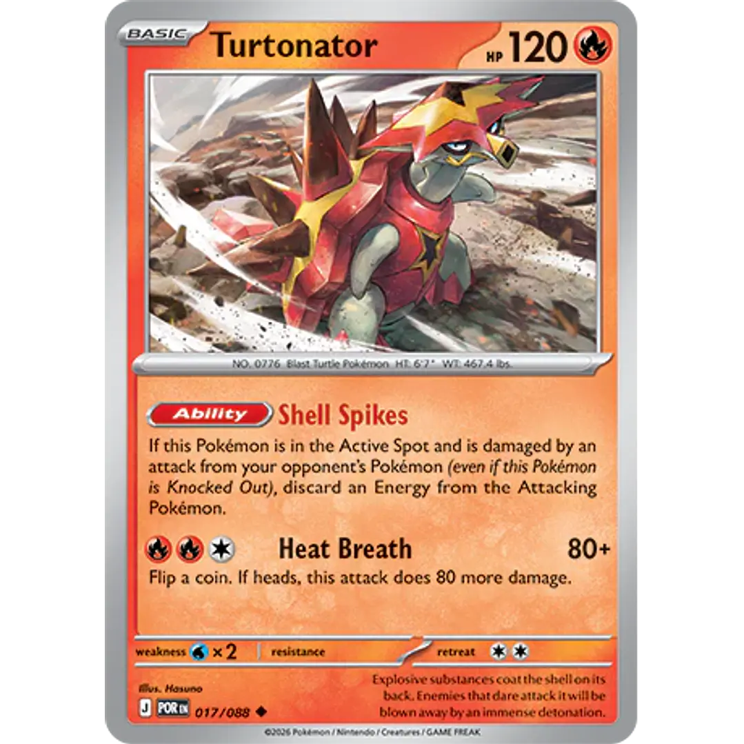 Turtonator #17/88 Perfect Order 1