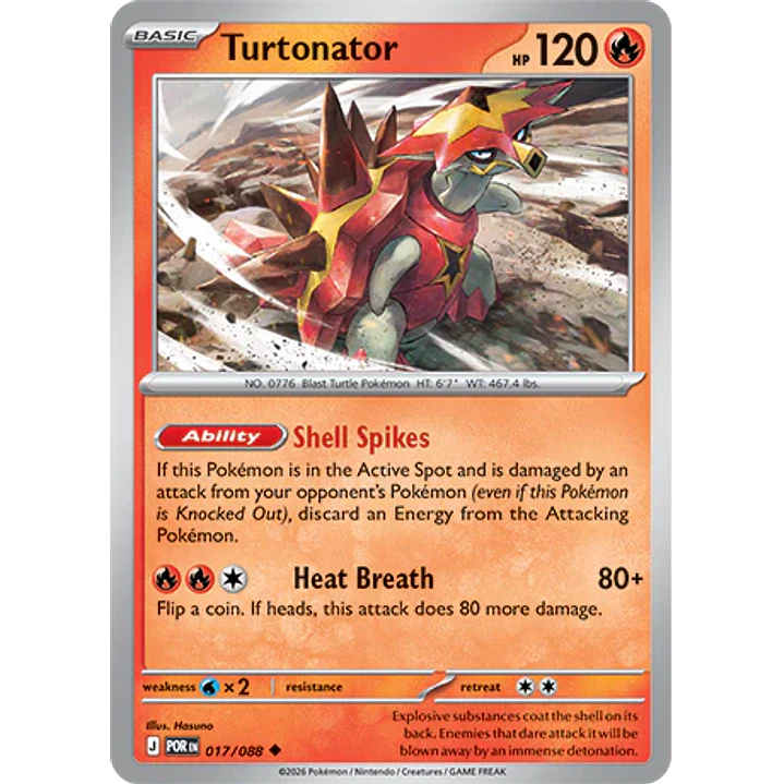 Turtonator #17/88 Perfect Order 1