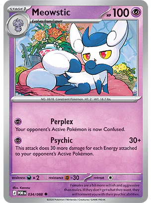 Meowstic #34/88 Perfect Order
