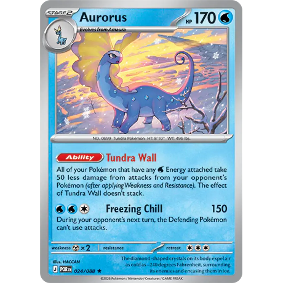 Aurorus #24/88 Perfect Order 1