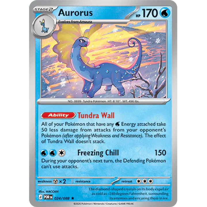 Aurorus #24/88 Perfect Order 1