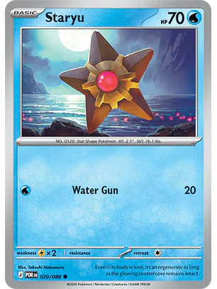 Staryu #20/88 Perfect Order
