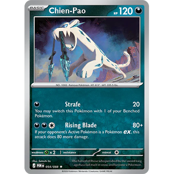 Chien-Pao #54/88 Perfect Order 1