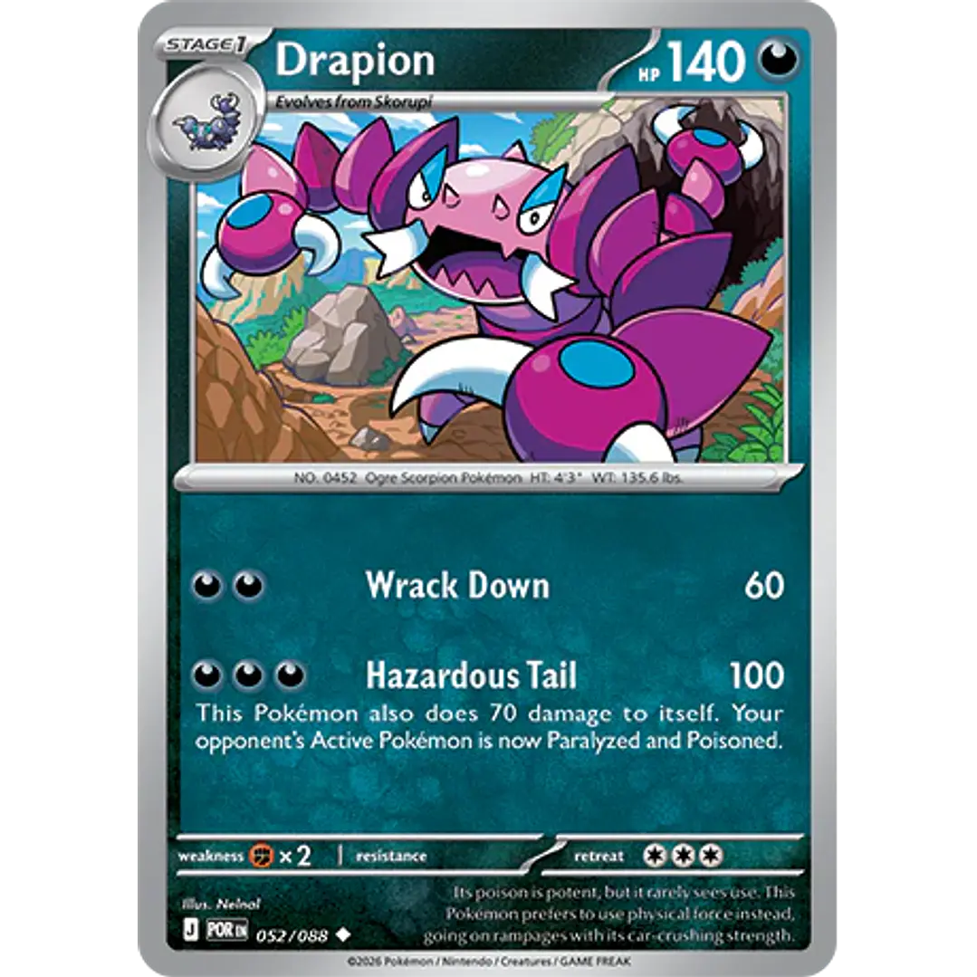 Drapion #52/88 Perfect Order 1