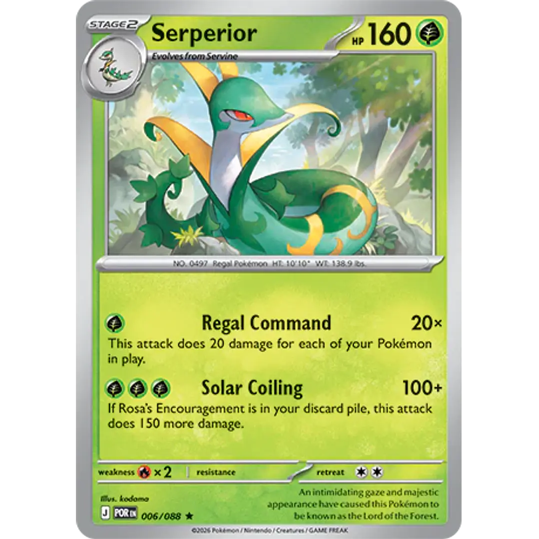 Serperior #6/88 Perfect Order 1