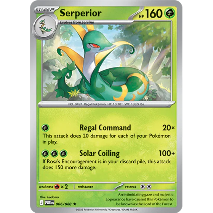 Serperior #6/88 Perfect Order 1