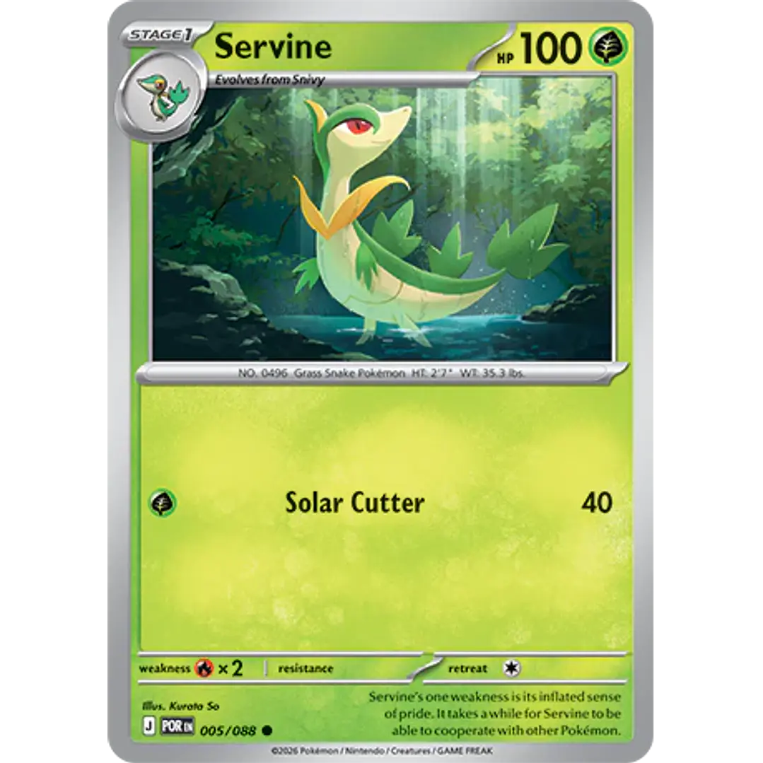 Servine #5/88 Perfect Order 1