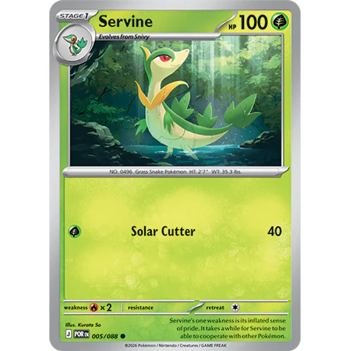 Servine #5/88 Perfect Order 1