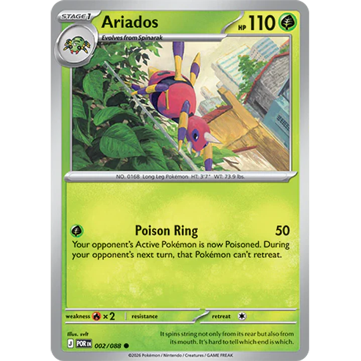 Ariados #2/88 Perfect Order 1