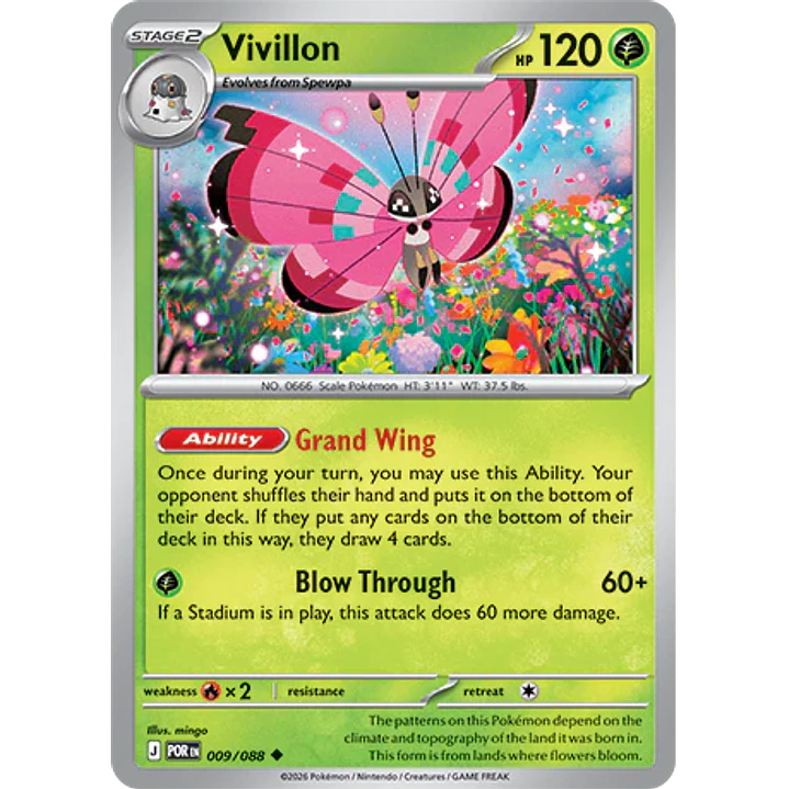 Vivillon #9/88 Perfect Order 1