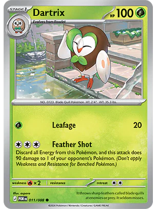 Dartrix #11/88 Perfect Order