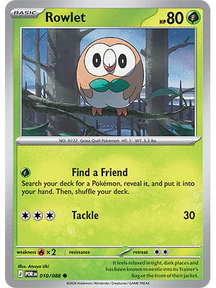 Rowlet #10/88 Perfect Order