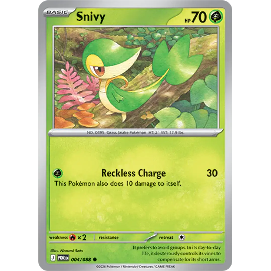 Snivy #4/88 Perfect Order 1