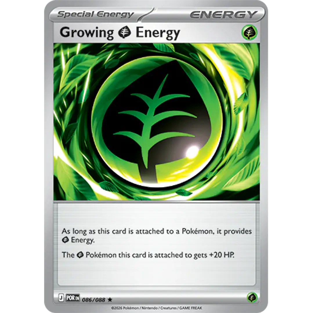 Growing     Energy #86/88 Perfect Order 1