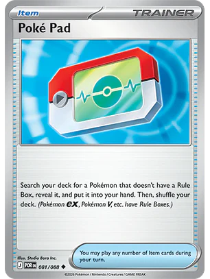 Poké Pad #81/88 Perfect Order