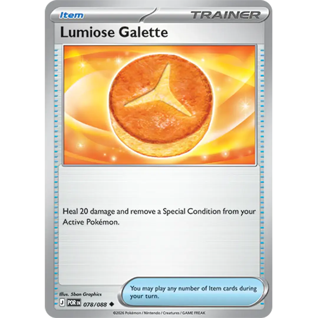 Lumiose Galette #78/88 Perfect Order 1
