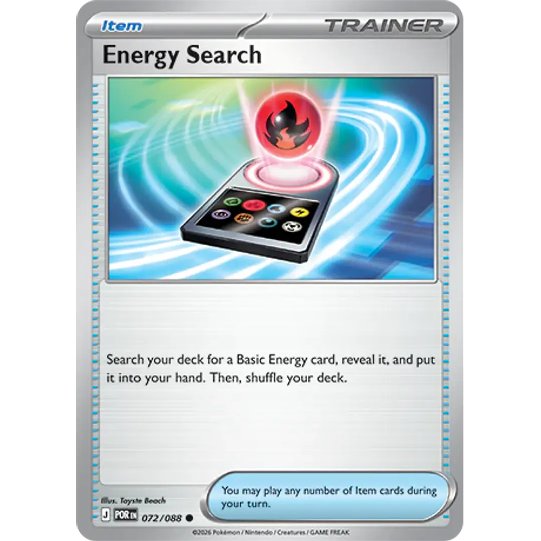 Energy Search #72/88 Perfect Order 1