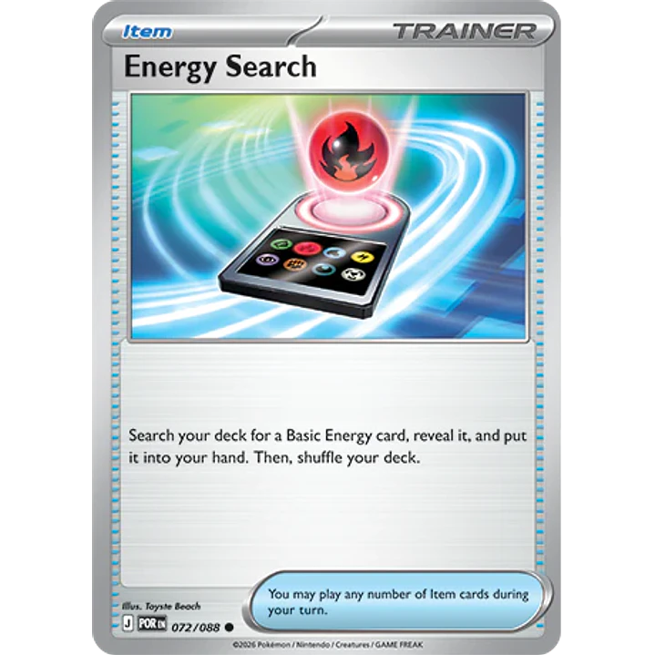 Energy Search #72/88 Perfect Order 1