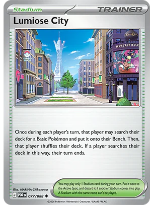 Lumiose City #77/88 Perfect Order