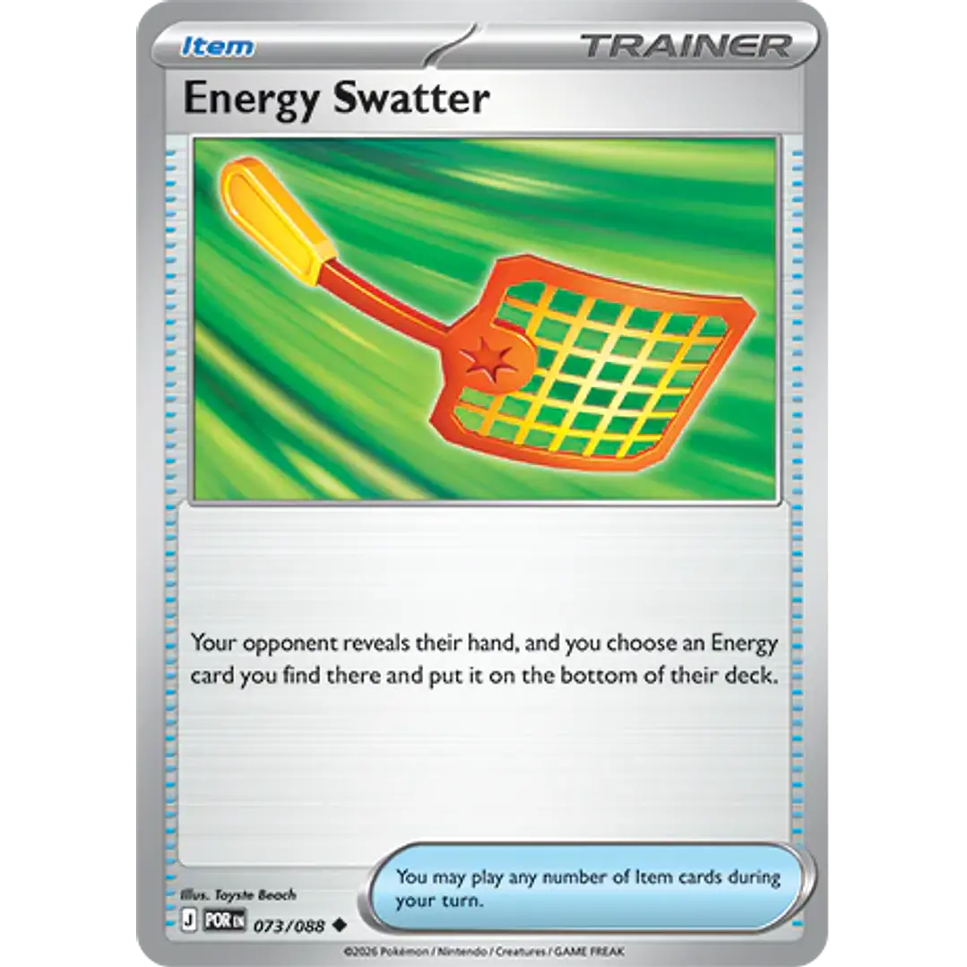 Energy Swatter #73/88 Perfect Order 1