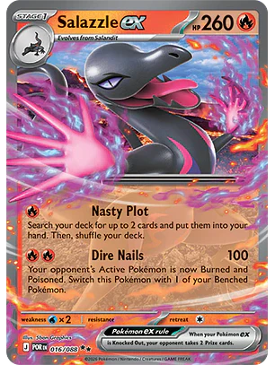 Salazzle ex #16/88 Perfect Order