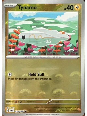 Tynamo [Poke Ball] #30/86 Pokémon Black Bolt