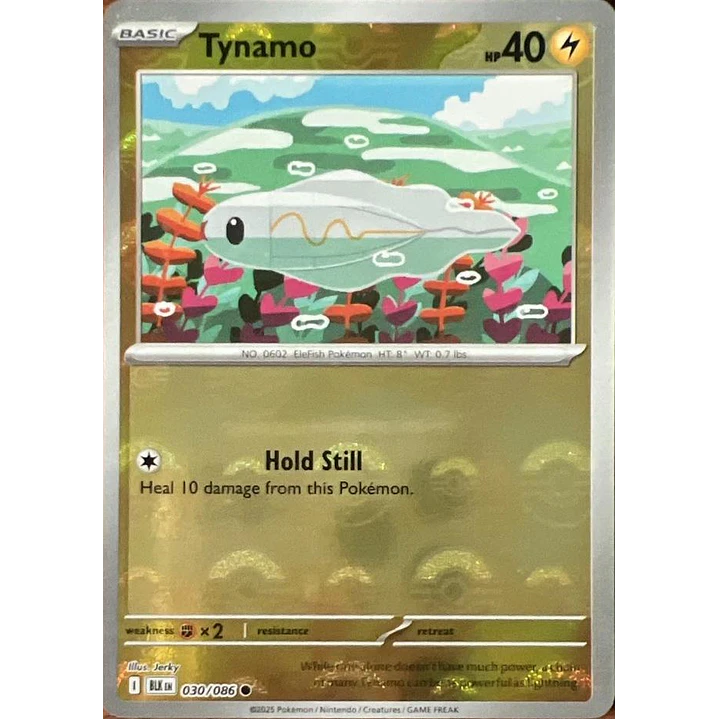 Tynamo [Poke Ball] #30/86 Pokémon Black Bolt 1