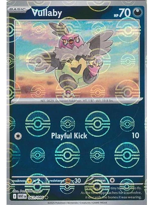 Vullaby [Poke Ball] #63/86 Pokémon White Flare