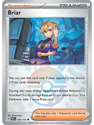 Briar [Poke Ball] #100/131 Pokémon Prismatic Evolutions