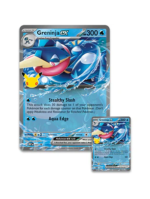[PREVENTA 16/09/2026] POKÉMON TCG - 30TH CELEBRATION - GRENINJA EX BOX (INGLÉS)