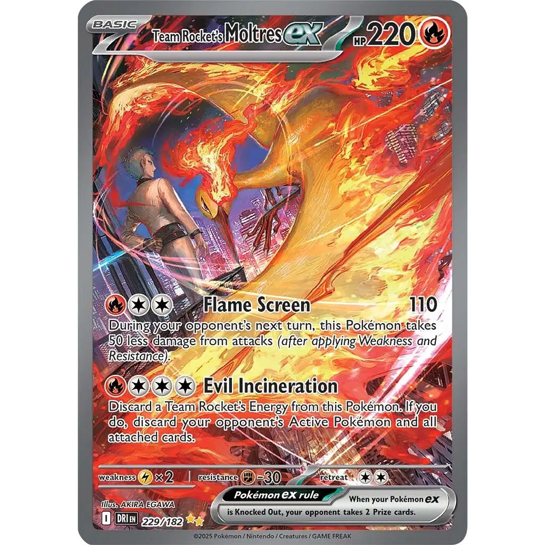 Team Rocket's Moltres #229/182 1