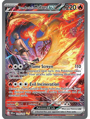 Team Rocket's Moltres #229/182