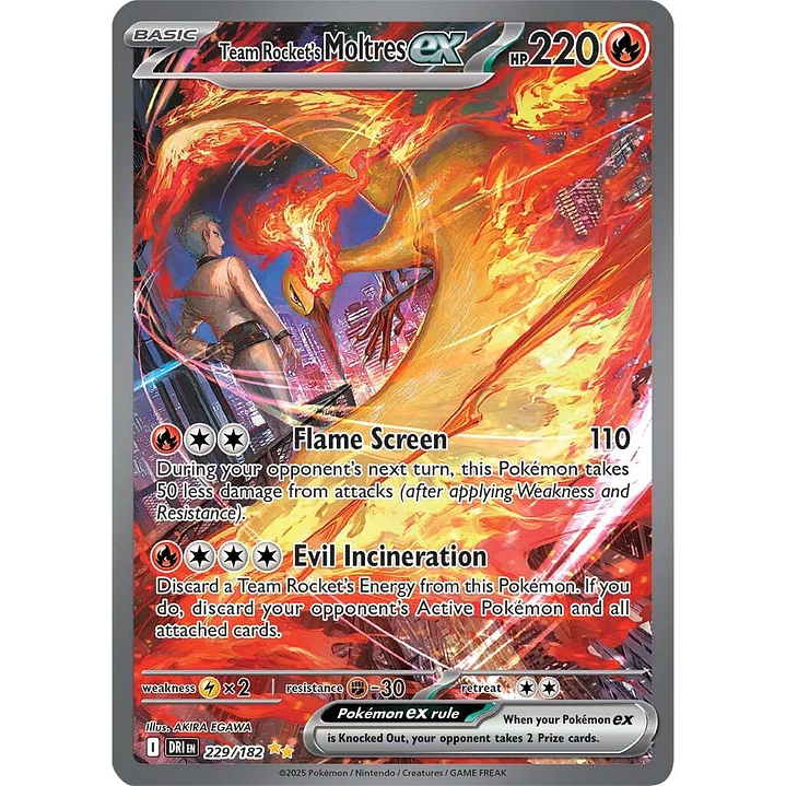 Team Rocket's Moltres #229/182 1
