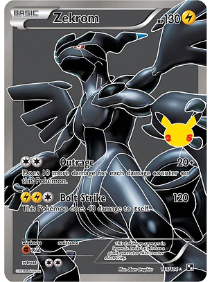 Zekrom #114/114 Pokémon Celebrations