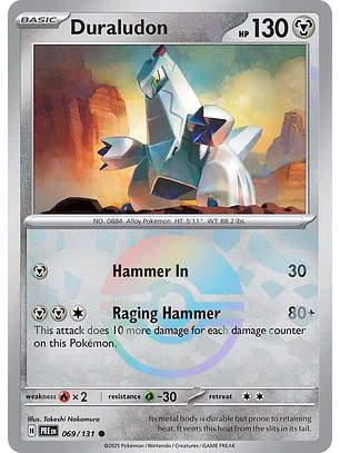 Duraludon [Poke Ball] #69/131 Pokémon Prismatic Evolutions