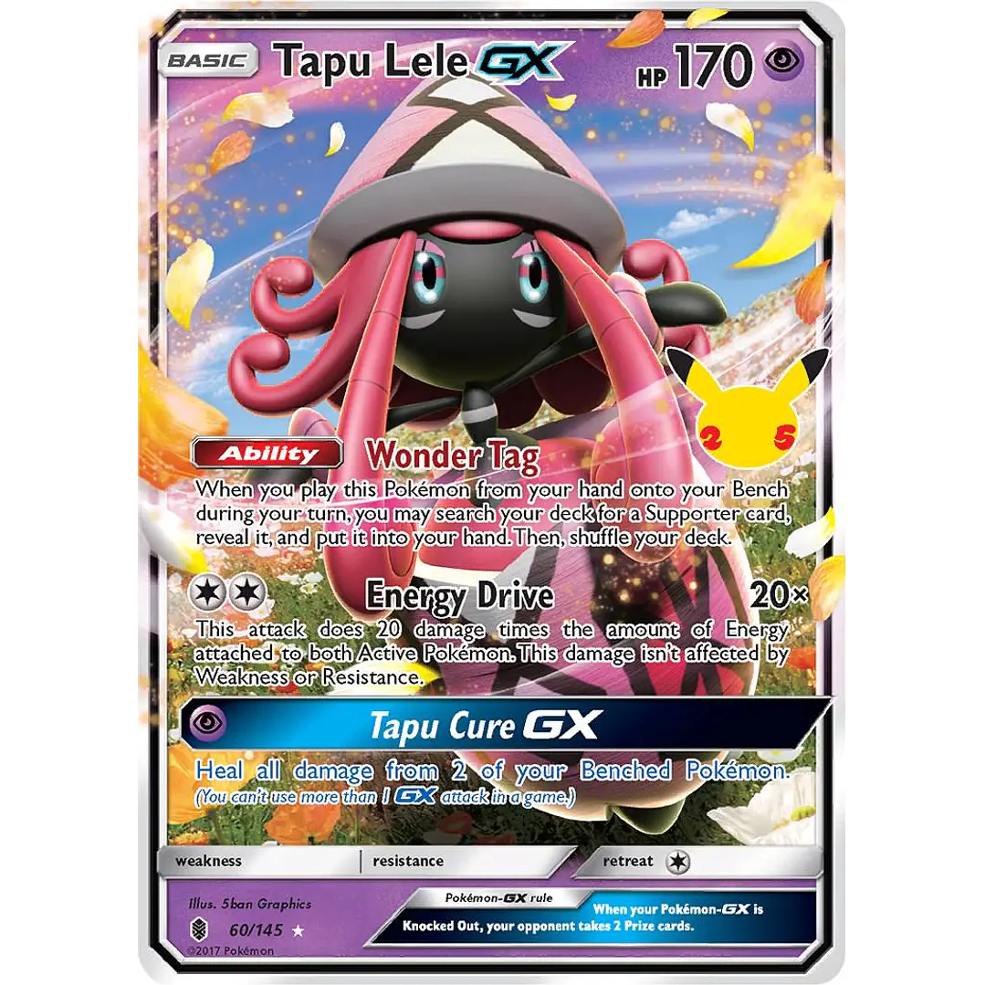 Tapu Lele GX #60/145 Pokémon Celebrations 1