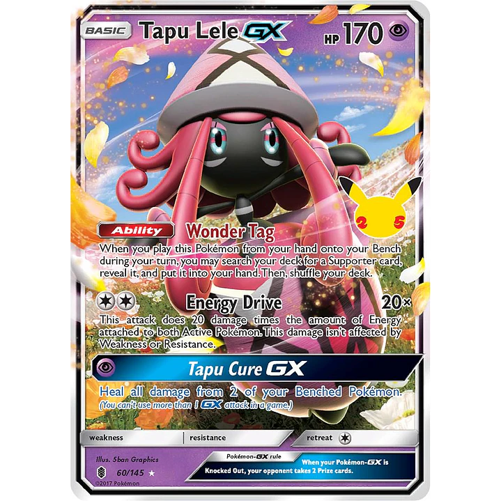 Tapu Lele GX #60/145 Pokémon Celebrations 1