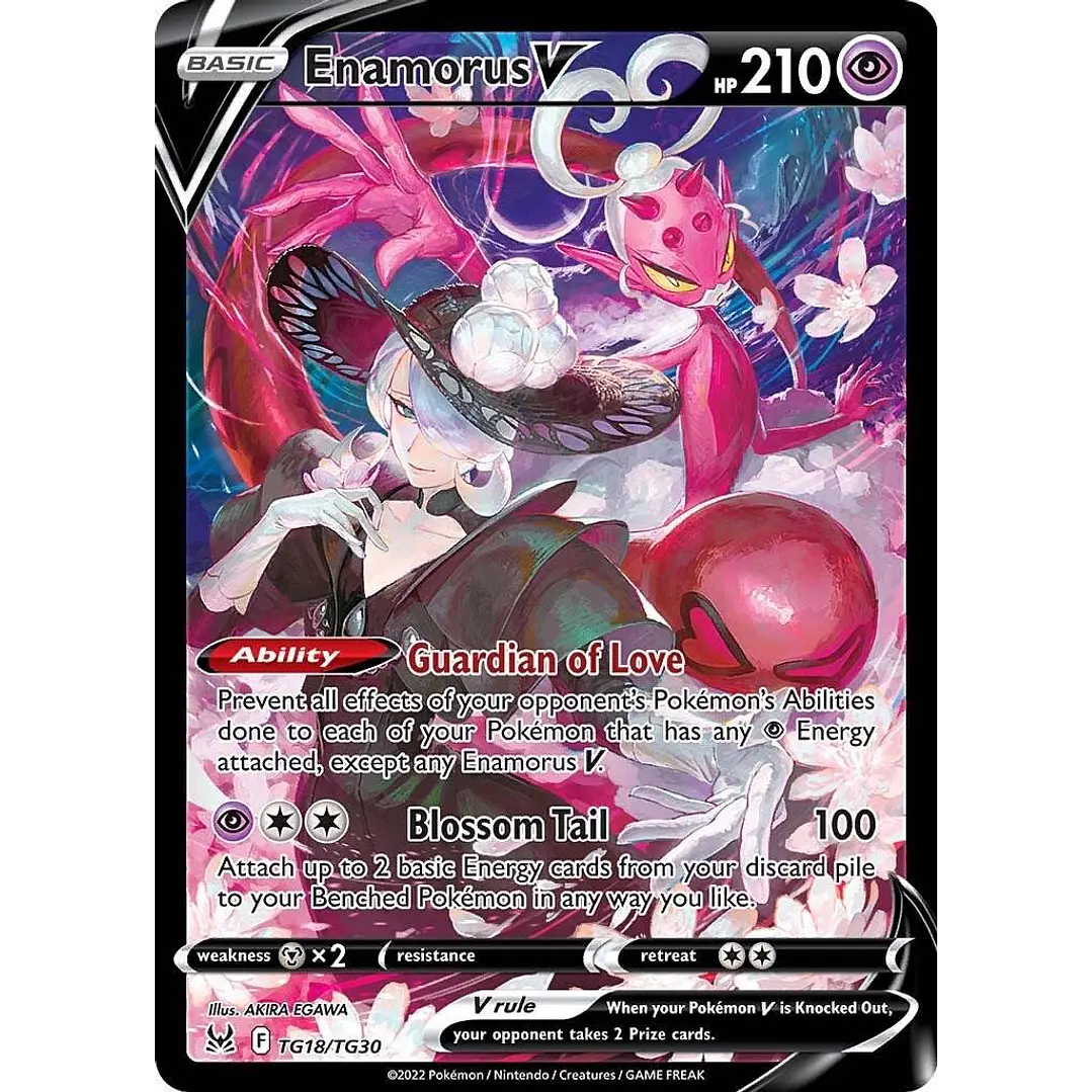 Enamorus V #TG18/TG30 Pokémon Lost Origin 1