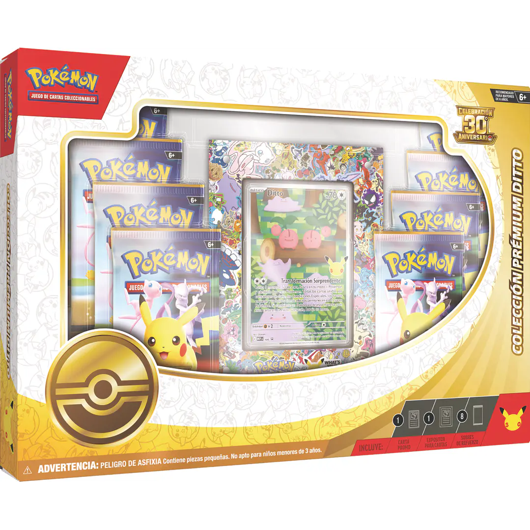 [PREVENTA 06/11/2026] POKEMON TCG - 30TH CELEBRATION - DITTO PREMIUM COLLECTION - (ESPAÑOL) 1