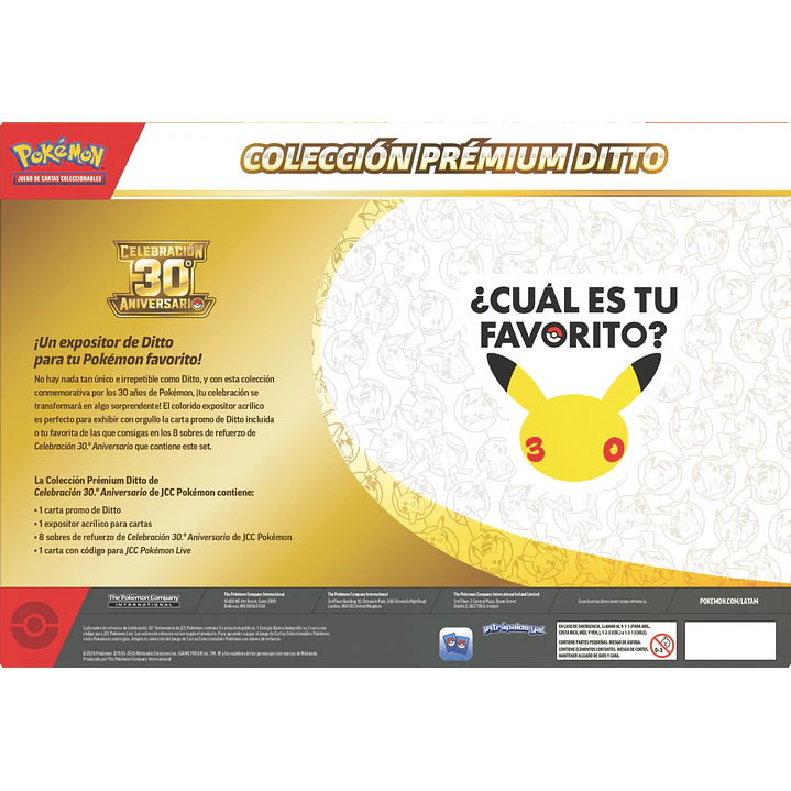 [PREVENTA 06/11/2026] POKEMON TCG - 30TH CELEBRATION - DITTO PREMIUM COLLECTION - (ESPAÑOL) 2