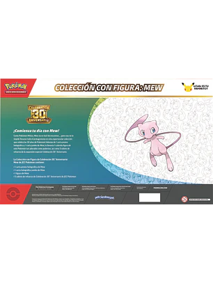 [PREVENTA 06/11/2026] POKEMON TCG - 30TH CELEBRATION - FIGURE COLLECTION MEW - (ESPAÑOL)