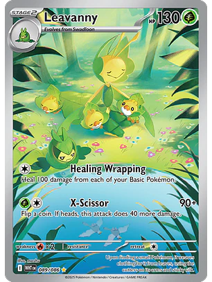 Leavanny #89/86 White Flare