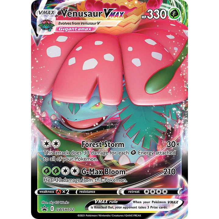 Venusaur VMAX #SWSH102 Pokémon Promo 1