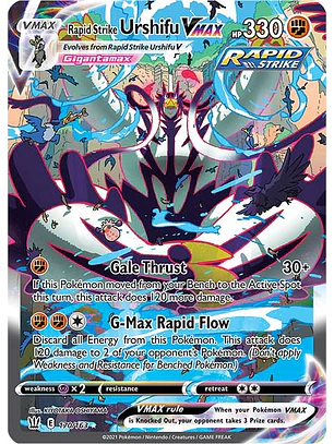 Rapid Strike Urshifu VMAX #170/163 Pokémon Battle Styles