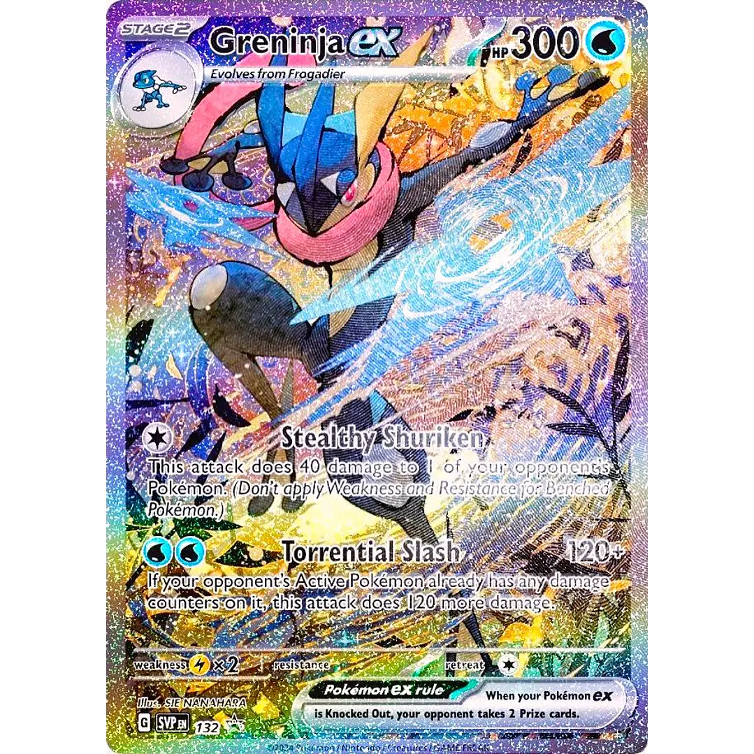 Greninja Ex #132 Pokémon Promo 1